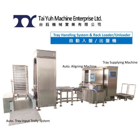 Automatic Tray Handling System & Rack Loader/Unloader - Auto.Tray-input Trolly System